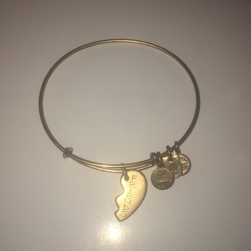 Alex and Ani Gold Friends Bracelet